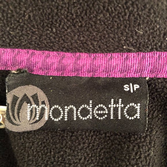 Mondetta Black Zip Up Hooded Jacket - Picture 9 of 13